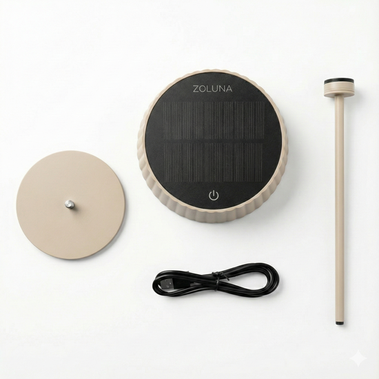 Zoluna Solar Table Light JYP Sand