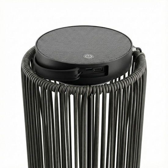 Zoluna Solar Floor Lamp LUCA Grande - zwart-