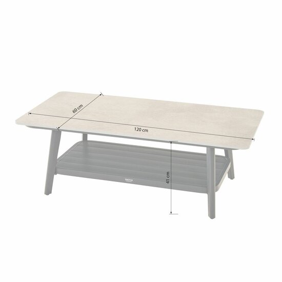 Siena Garden Liguria 4-delige loungeset 