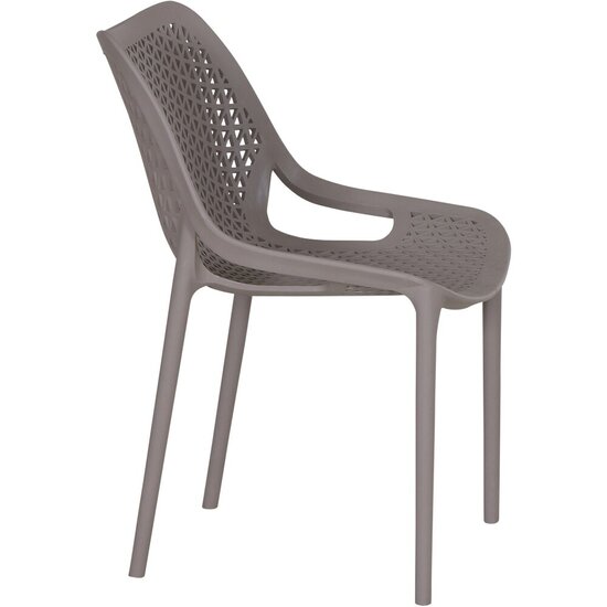 Siena Garden District dining tuinstoel - taupe