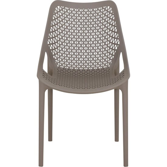 Siena Garden District dining tuinstoel - taupe