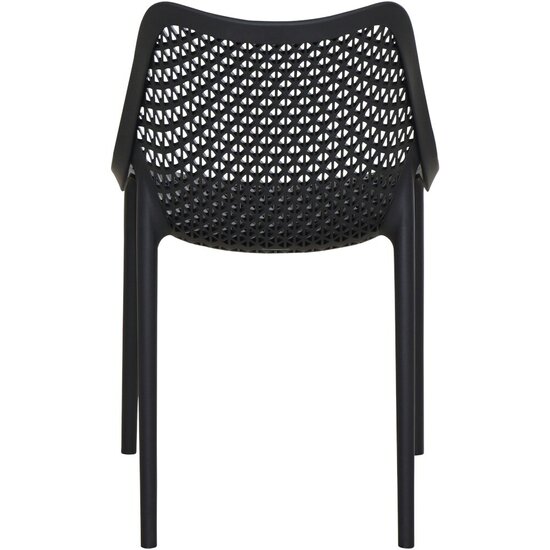 Siena Garden District dining tuinstoel - antraciet