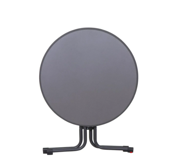 Siena Garden Paco klaptafel &Oslash;80cm - antraciet