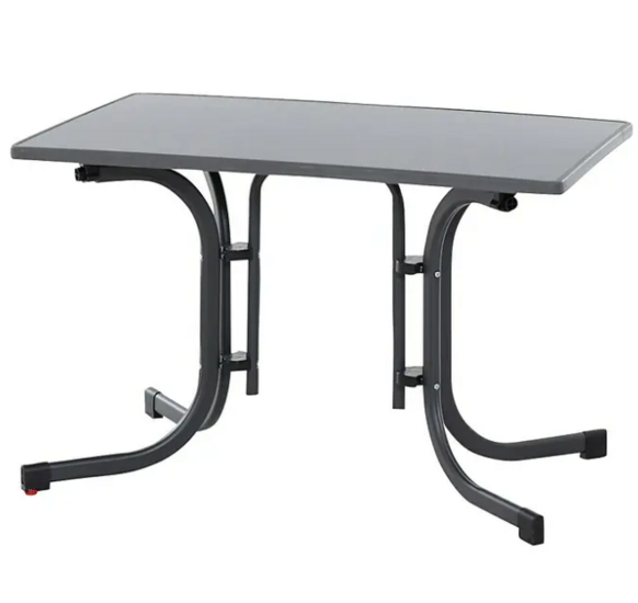 Siena Garden Paco klaptafel 110x70cm - antraciet