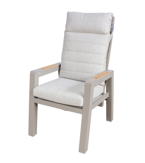 Sens-Line Valerie airpump dining tuinstoel - Sand - Woodlook