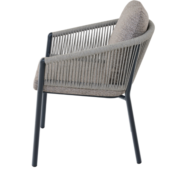 Siena Garden Merano dining tuinstoel - Antraciet