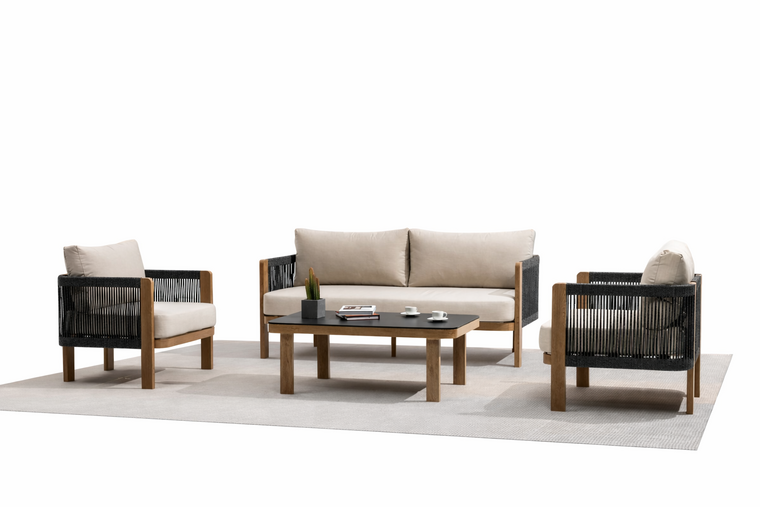 Sens-Line Palermo stoel-bank loungeset 4-delig