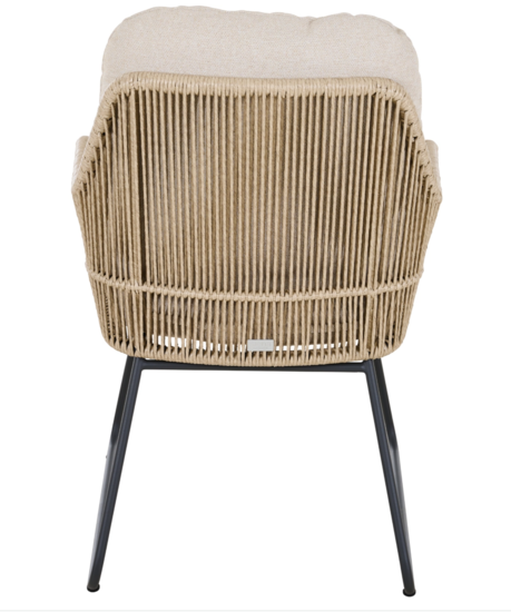 Siena Garden Kansas dining tuinstoel - Taupe