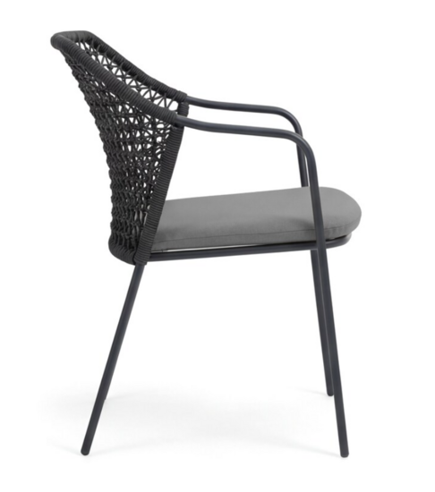 Barths Burano dining tuinstoel - antraciet