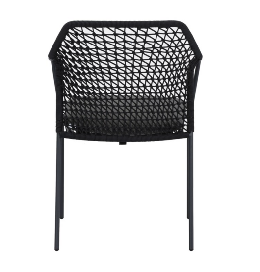 Barths Burano dining tuinstoel - antraciet