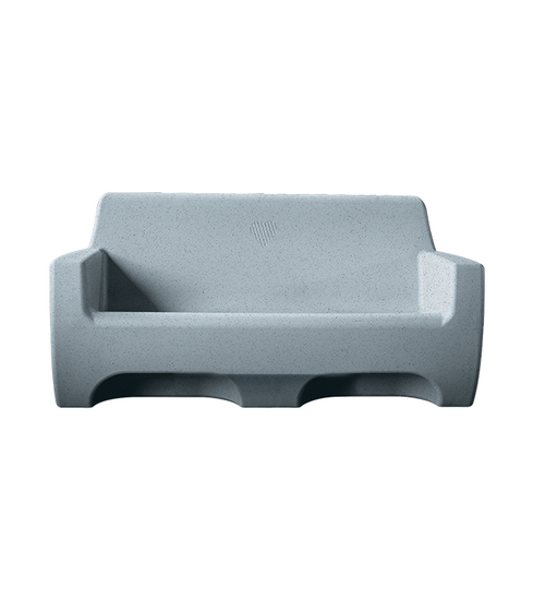 Happy Sofa waterbank 168cm - lichtgrijs graniet