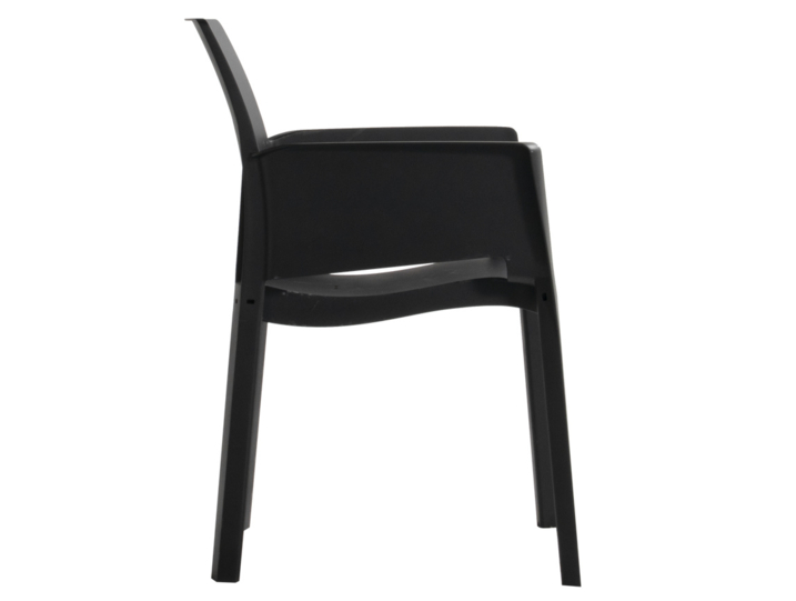 Hartman Evelyn Stapelbare Tuinstoel Carbon Black