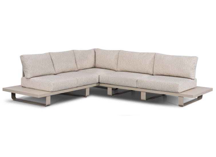Barths Porto loungeset 3-delig incl. tafel - Sand