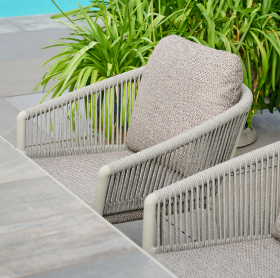 Siena Garden Merano dining tuinstoel - Grey