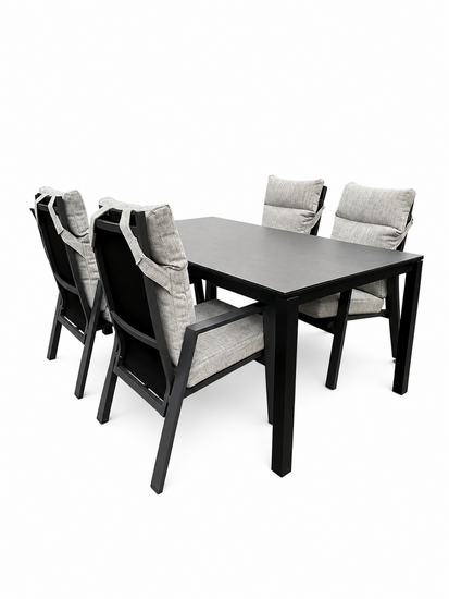 Sens-Line Luccio/Matteo 180/250cm 5-delige dining tuinset