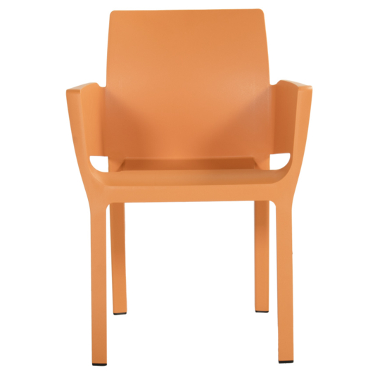 Hartman Evelyn Stapelbare Tuinstoel Indian Orange