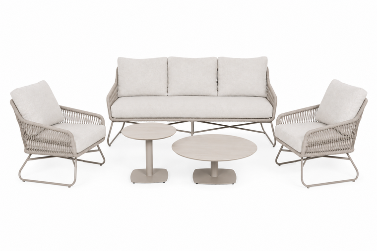Sens-Line Florence 5-delige loungeset stoel-bank