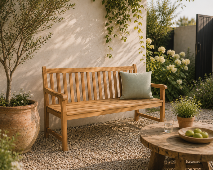 Tuinzitters Java tuinbank 150cm - Teak 