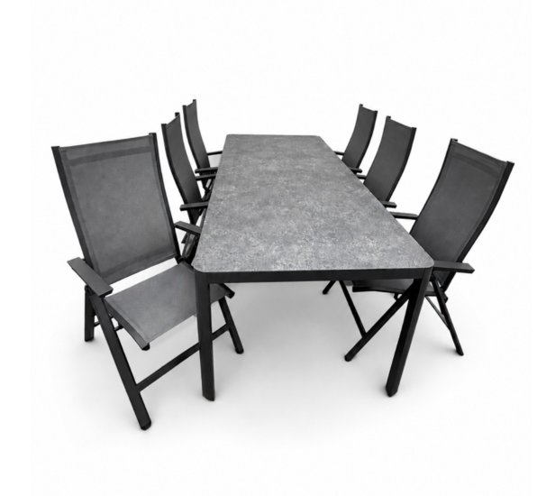 Siena Garden Tauro/Gibraltar 240cm 7-delige dining tuinset 