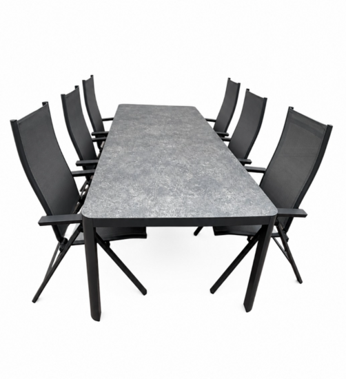Siena Garden Tauro/Gibraltar 240cm 7-delige dining tuinset 