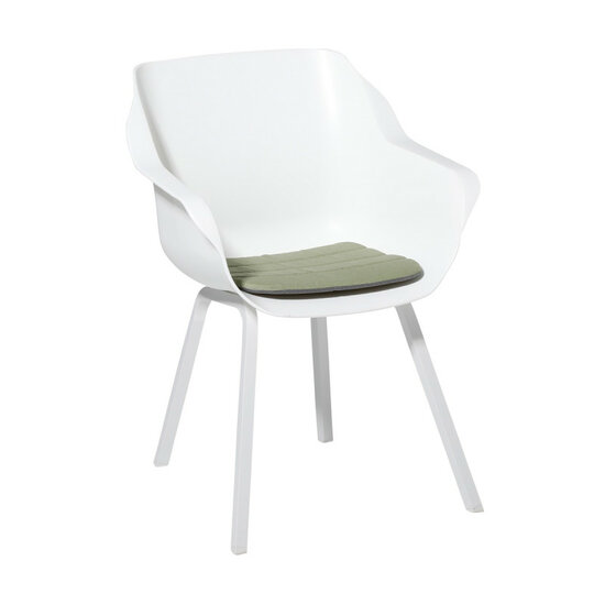 Madison Modern dining zitkussen 40x40 cm Panama &ndash; Sage