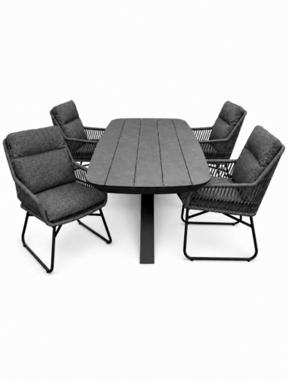 Sens-Line Irene/Bradford 220cm 5-delige dining tuinset 