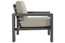 Hartman Titan Loungestoel - Aluminium - Grijs - 101x85x80cm