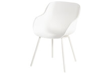 Hartman Sophie Rondo Elegance Diningstoel - Kunststof - Royal white