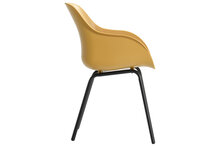 Hartman Sophie Rondo Elegance Diningstoel - Kunststof - Curry Yellow 