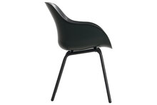 Hartman Sophie Rondo Elegance Diningstoel - Kunststof - Donkergroen - 59x57x84cm