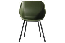 Hartman Sophie Rondo Elegance Diningstoel - Kunststof - moss Groen - 59x57x84cm