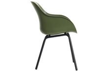 Hartman Sophie Rondo Elegance Diningstoel - Kunststof - moss Groen - 59x57x84cm
