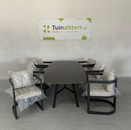 Hartman Milano 7-Delige Dining Tuinset