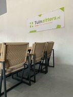 Hartman Lovina 7-delige diningset zwart