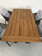 Hartman Arezzo/Yasmani 5-delige diningset