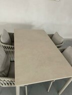 Hartman Belmonde/Espen 160cm 5-delige diningset