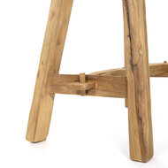Teak Houten Mini Bank Yvon - 37x20x35 cm 