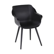 Hartman Sophie Studio Armchair - Diningstoel - Kunststof - Carbon black