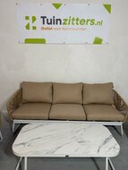Hartman Corsica 4-delige Loungeset - Wit