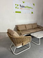 Hartman Corsica 4-delige Loungeset - Wit
