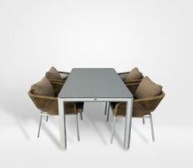 Hartman Corsica/Lille 5-delige Diningset