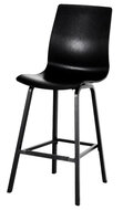 Hartman Sophie Wave Barkruk Zwart - Carbon Black