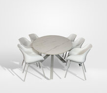Hartman Sophie Rondo Elegance / Xander 7-delige Diningset