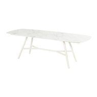 Hartman Benevento Tuintafel &ndash;240x100 cm&ndash;Wit