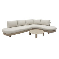 BEST Salerno 3-delige Loungeset - Sand
