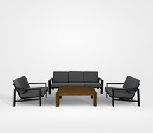 Hartman Marsala / Timbra 4-Delige Loungeset