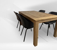 Hartman Sophie Rondo Elegance/Bairo 180 cm 5-delige dining tuinset