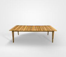 Reteak Solo dining tuintafel 240x100x76 cm