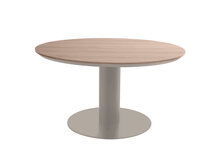 Sens-Line Bonita dining tuintafel &Oslash;134 cm - polywood - teaklook -sand