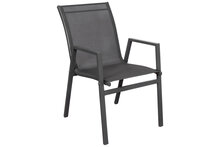 Sens-Line Houston stapelbare tuinstoel - Aluminium 